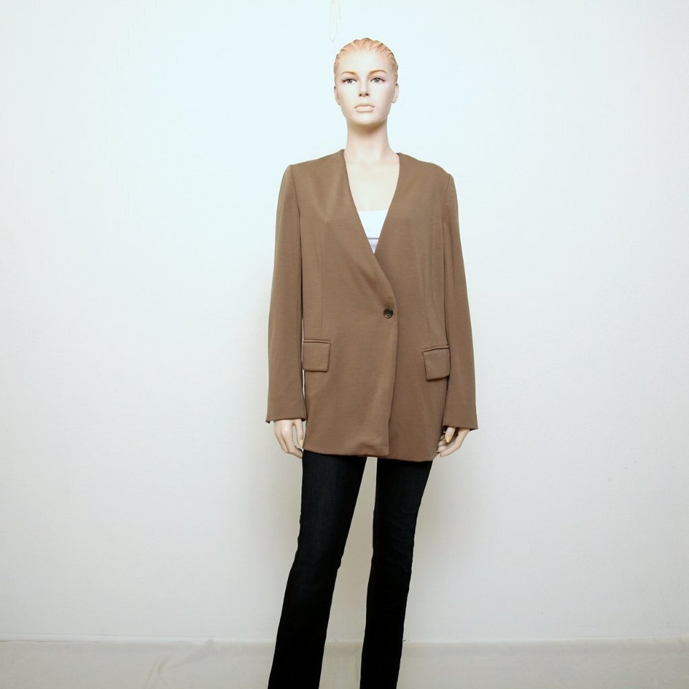 Cos Oversized Collarless Blazer - image 2